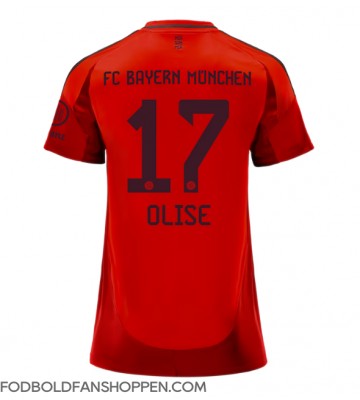 Bayern Munich Michael Olise #17 Hjemmebanetrøje Dame 2024-25 Kortærmet